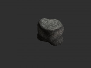 Short Flat Rocks - Cave 3D 모델