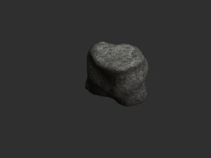 Short Flat Rocks - Cave 3D Model