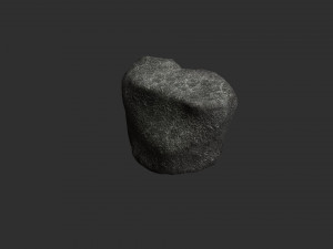 Short Flat Rocks - Cave 3D 모델