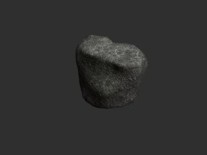Short Flat Rocks - Cave 3D Model