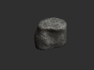 Short Flat Rocks - Cave 3D Model