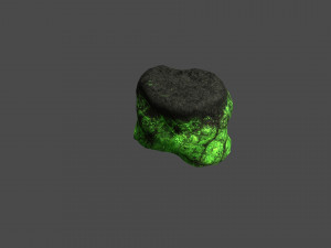 Short Flat Rocks - Toxic Model 3D