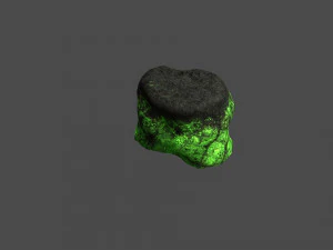 Rocce piatte corte - Tossiche Modello 3D