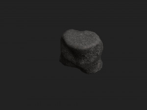 Short Flat Rocks - Rough 2 Modelo 3D
