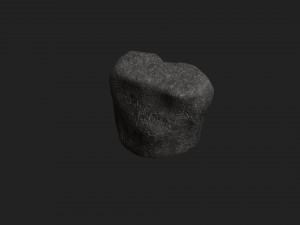 Short Flat Rocks - Rough 2 Modelo 3D