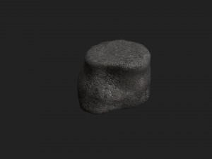 Short Flat Rocks - Rough 2 Modelo 3D