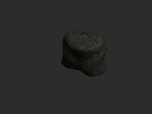 Short Flat Rocks - Cave 2 3D Model