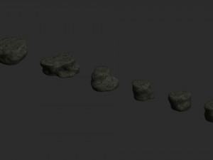 Short Flat Rocks - Cave 2 Model 3D