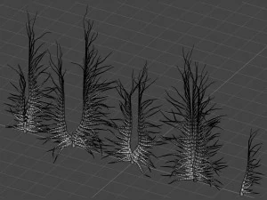Thorny Tendrils 3D Model