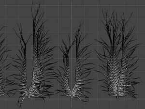 Thorny Tendrils 3D Model