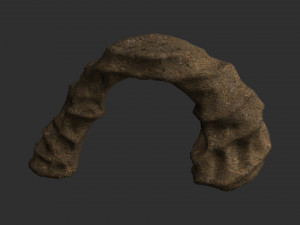 Small Arch - Dirt 1 Modelo 3D