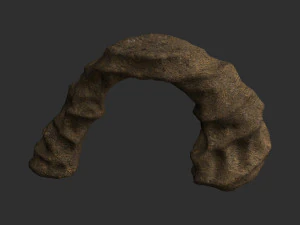 Small Arch - Dirt 1 3D Model