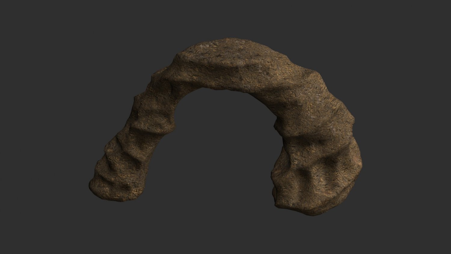 Small Arch - Dirt 1 3D Модель In Разное 3DExport
