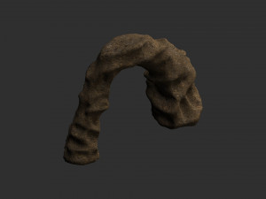 Small Arch - Dirt 1 Modelo 3D