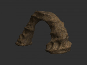 Small Arch - Dirt 1 Modelo 3D