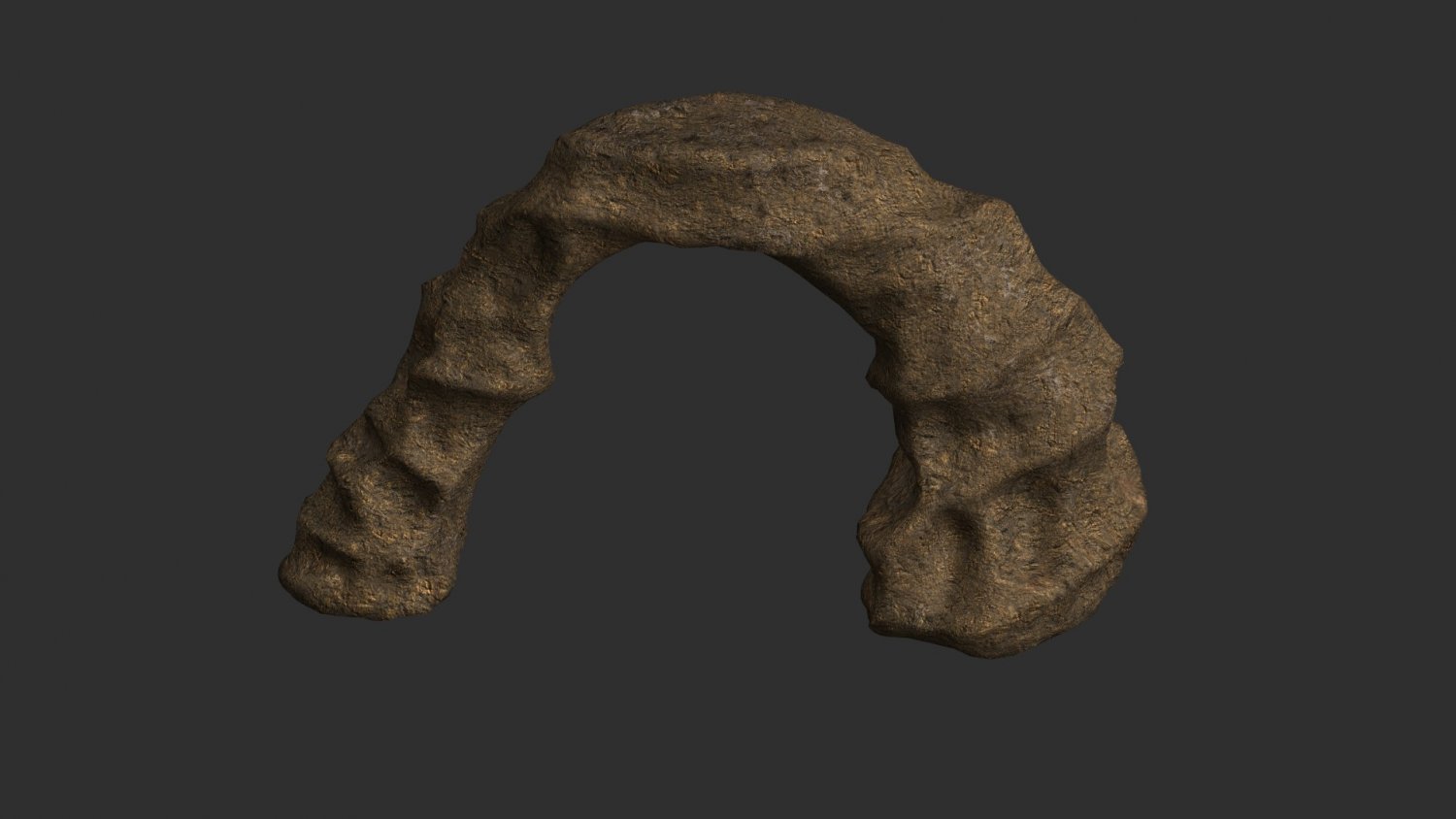 Small Arch - Dirt 1 3D Модель In Разное 3DExport