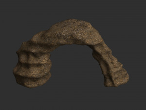 Small Arch - Dirt 1 Modelo 3D