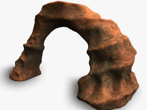 Small Arch - Red Dust 3D Model