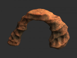 Small Arch - Red Dust 3D Model