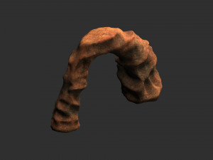 Small Arch - Red Dust 3D Model