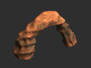 Small Arch - Red Dust 3D Model
