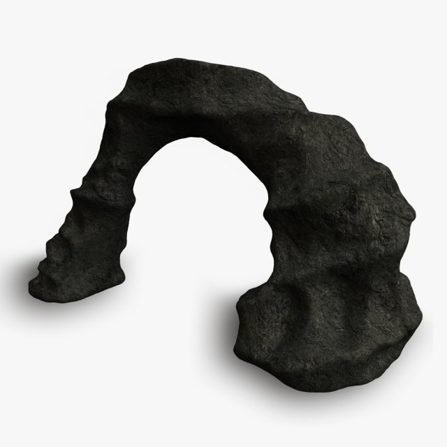 Small Arch - Cave Modelo 3D .c4d .max .obj .3ds .fbx .stl .blend 