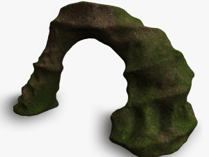 Small Arch - Moss 1 3D Model