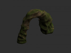 Small Arch - Moss 1 3Dモデル