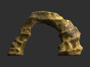 Small Arch - Lichen 3Dモデル