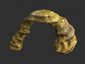 Small Arch - Lichen 3Dモデル