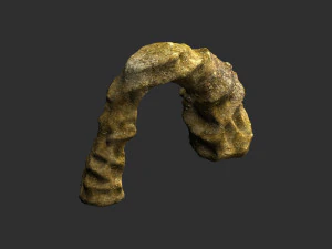 Small Arch - Lichen 3D Model