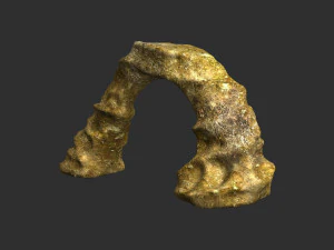 Small Arch - Lichen 3D Model