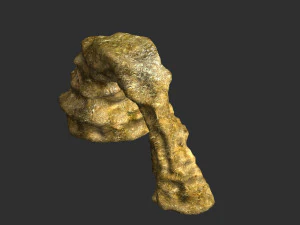 Small Arch - Lichen 3D Model