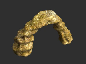 Small Arch - Lichen 3D Model