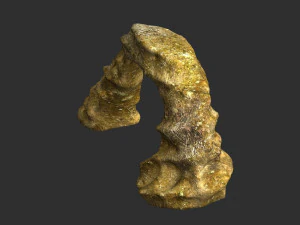 Small Arch - Lichen 3D Model