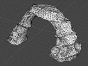Small Arch - Lichen 3D Model