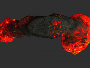 Small Arch - Lava 3D Model