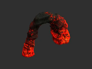 Arco Pequeno - Lava Modelo 3D