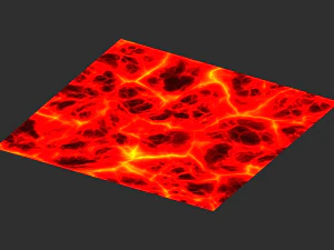 Lava Rocks Combo 3D Model