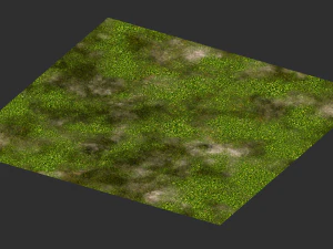 Combo de roches de mousse Modèle 3D