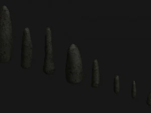 Cave Rocks Combo 3D Model