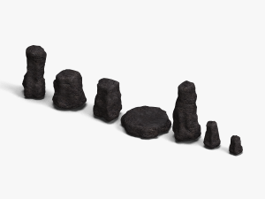 Cave Rocks Combo Modèle 3D