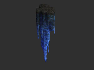 Combinazione di rocce magiche Modello 3D