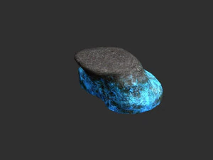 Combinazione di rocce magiche Modello 3D