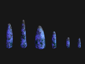 Combinazione di rocce magiche Modello 3D