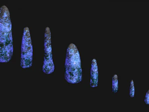 Combinazione di rocce magiche Modello 3D