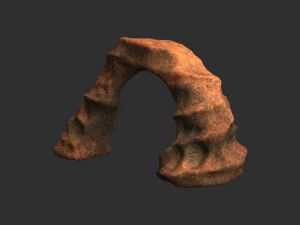 Desert Rocks Combo 3D Model