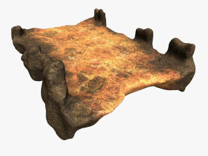 Desert Rocks Combo 3D Model