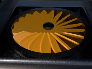 pc computer cougar conquer low-poly Modèle 3D