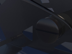 pc computer cougar conquer low-poly Modèle 3D